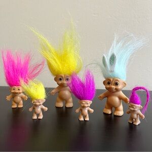 Vintage Trolls 90’s Kids Toys - Mixed Bag